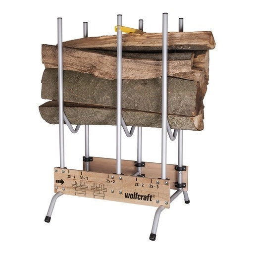 Wolfcraft Cavalletto Taglialegna Multiuso Robusto per Taglio Legna da Ardere – 5121000