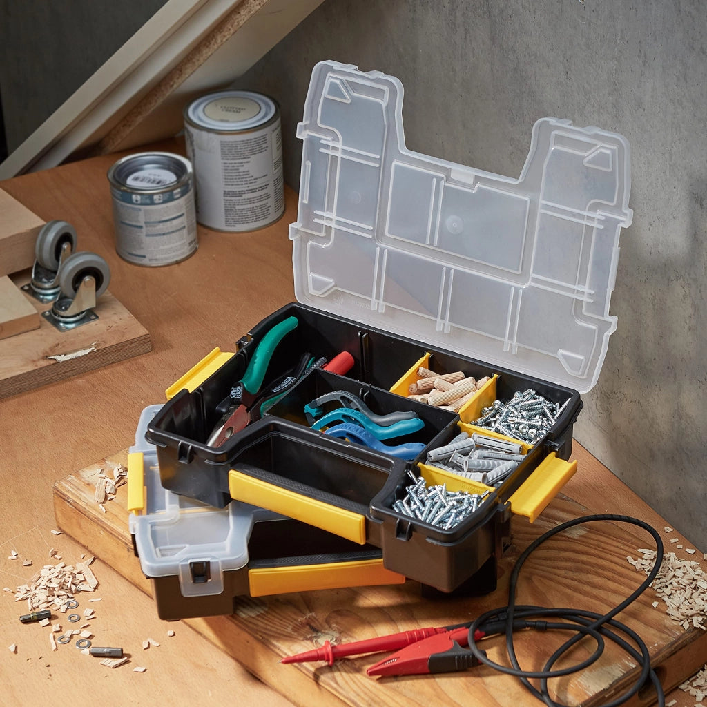 Cassetta Organizer Porta Minuteria Doppia 'Light T 29,5 x 13,4 x 21,5 cm