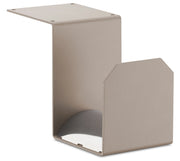 Portatubo Quadrato per Fontane da Giardino in Ferro Antiruggine Belfer 42/PGQ Tortora