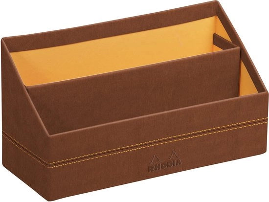 Cartuccia per lettere 25x10x14cm, di imitazione legno, elegante e pratica, 1 pezzo, rame