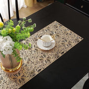 Tappeto di PVC decorativo antiscivolo - termoresistente - 91 cm x 33 cm - giallo oro