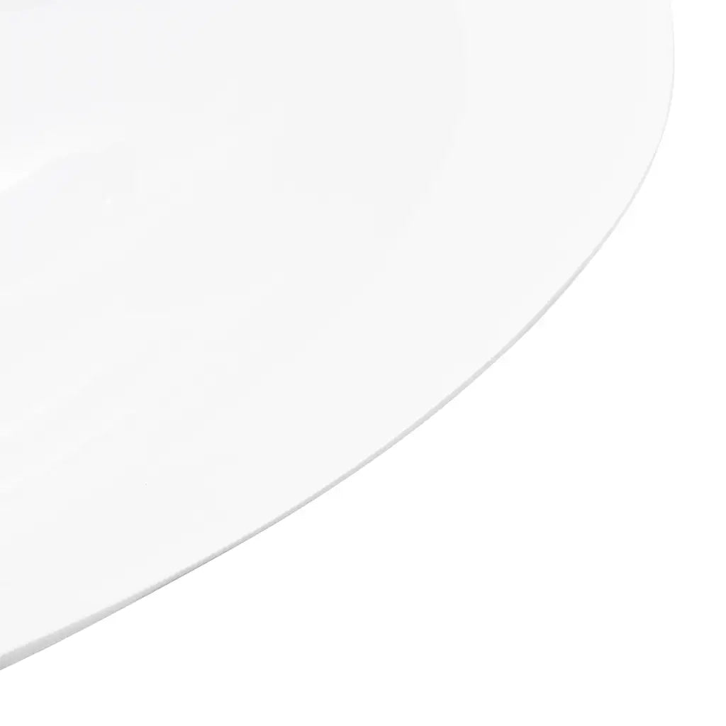 Lavandino 59,3x35,1x10,7 cm Blocco in Marmo/Minerale Bianco CFW4745133