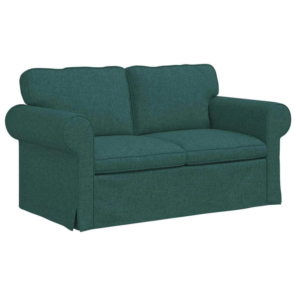Divano Verde Scuro 155 x 82 x 80 cm Tessuto 42024302