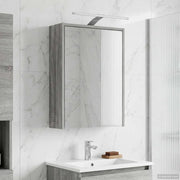 Mobiletto per specchio da bagno Grigio Sonoma 43 x 16 x 62.5 cm 889148