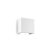 Applique Moderna Flash Gesso Bianco 1 Luce G9 3W 3000K Luce Calda Small