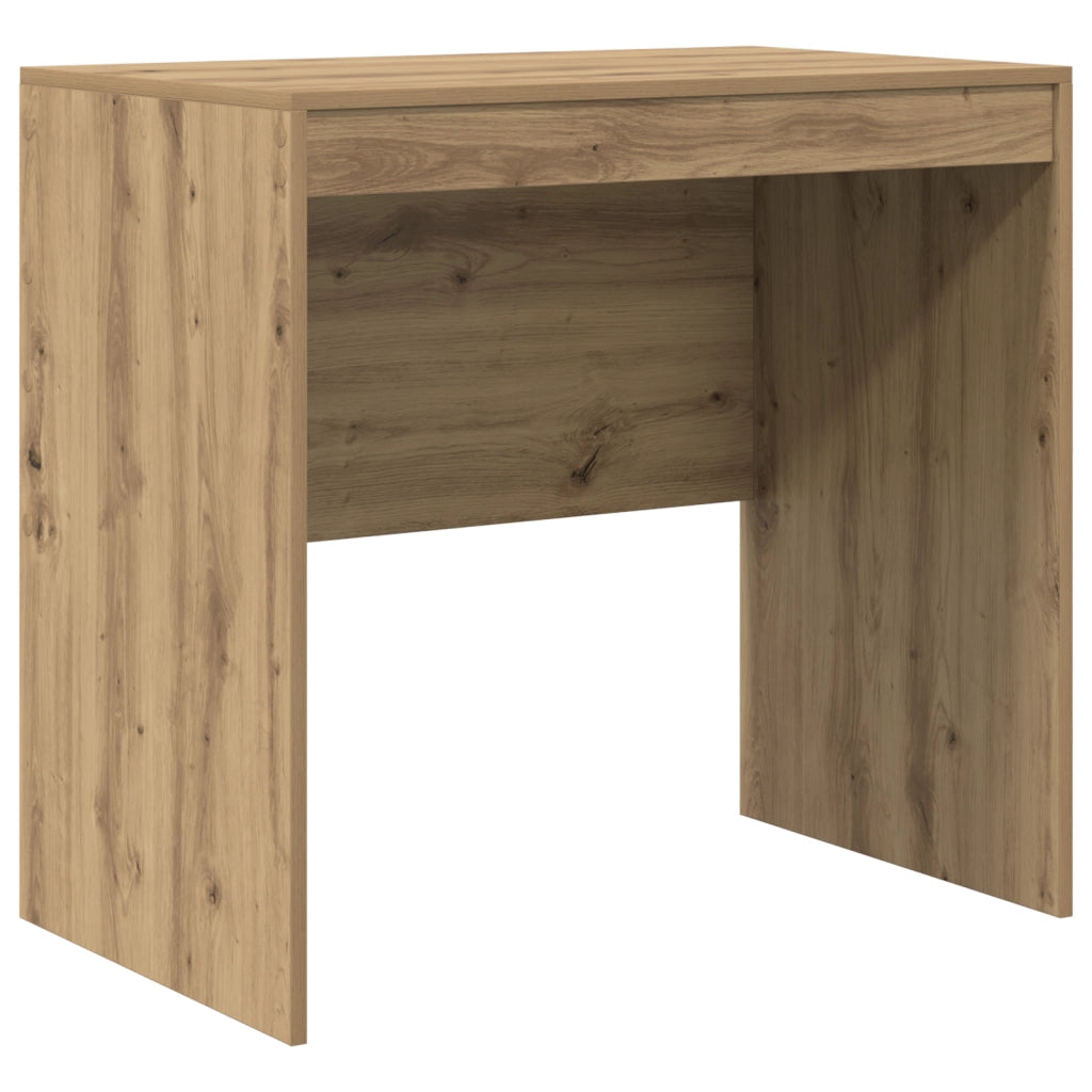 Scrivania  con Ripostiglio Rovere Artigianale Legno Ingegnerizzato