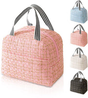Borsa termica portatile per donne e ragazze, borsa termica portatile per lavoro, scuola, picnic, viaggi, spiaggia