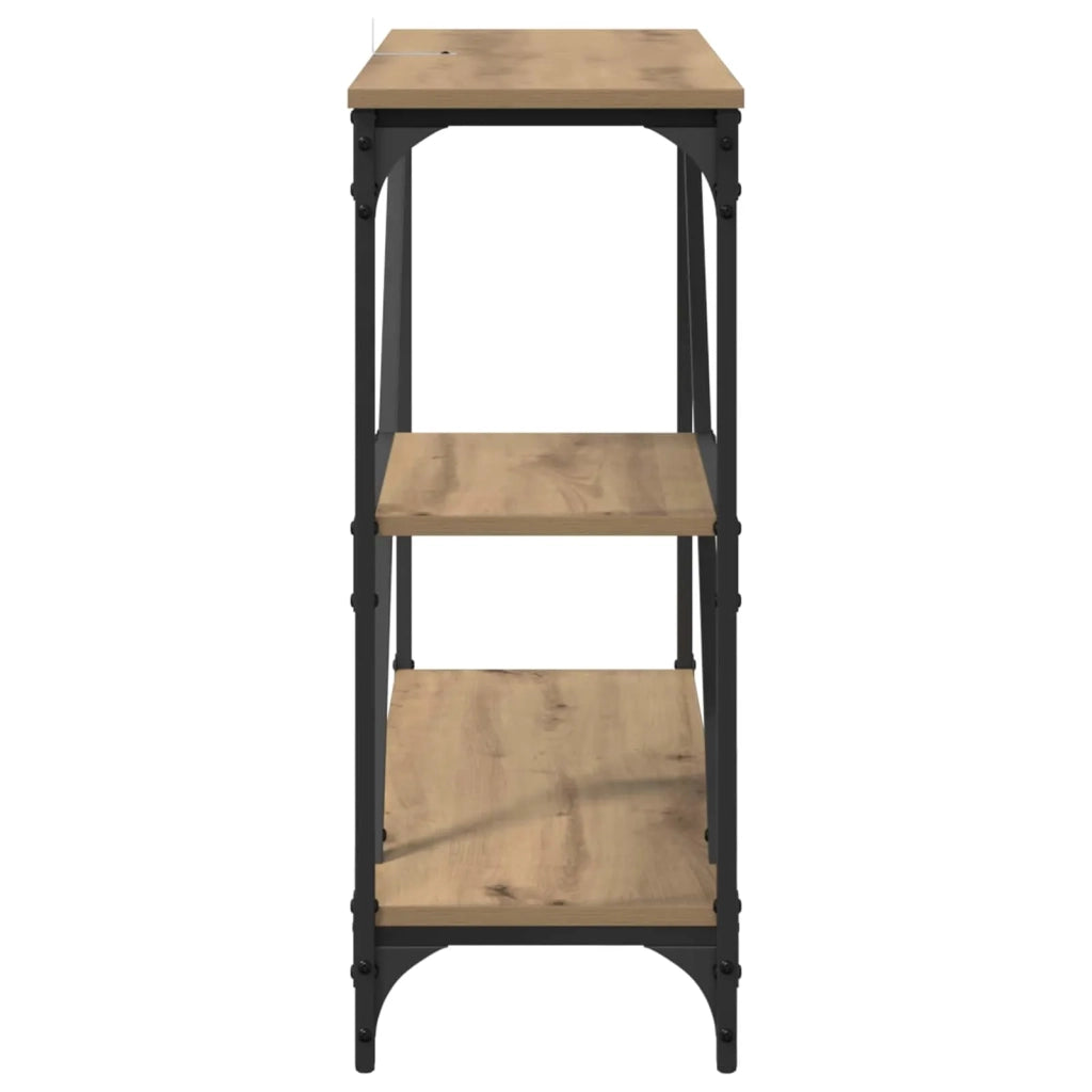 Tavolo consolle Rovere artigianale 88,5 x 30 x 75 cm