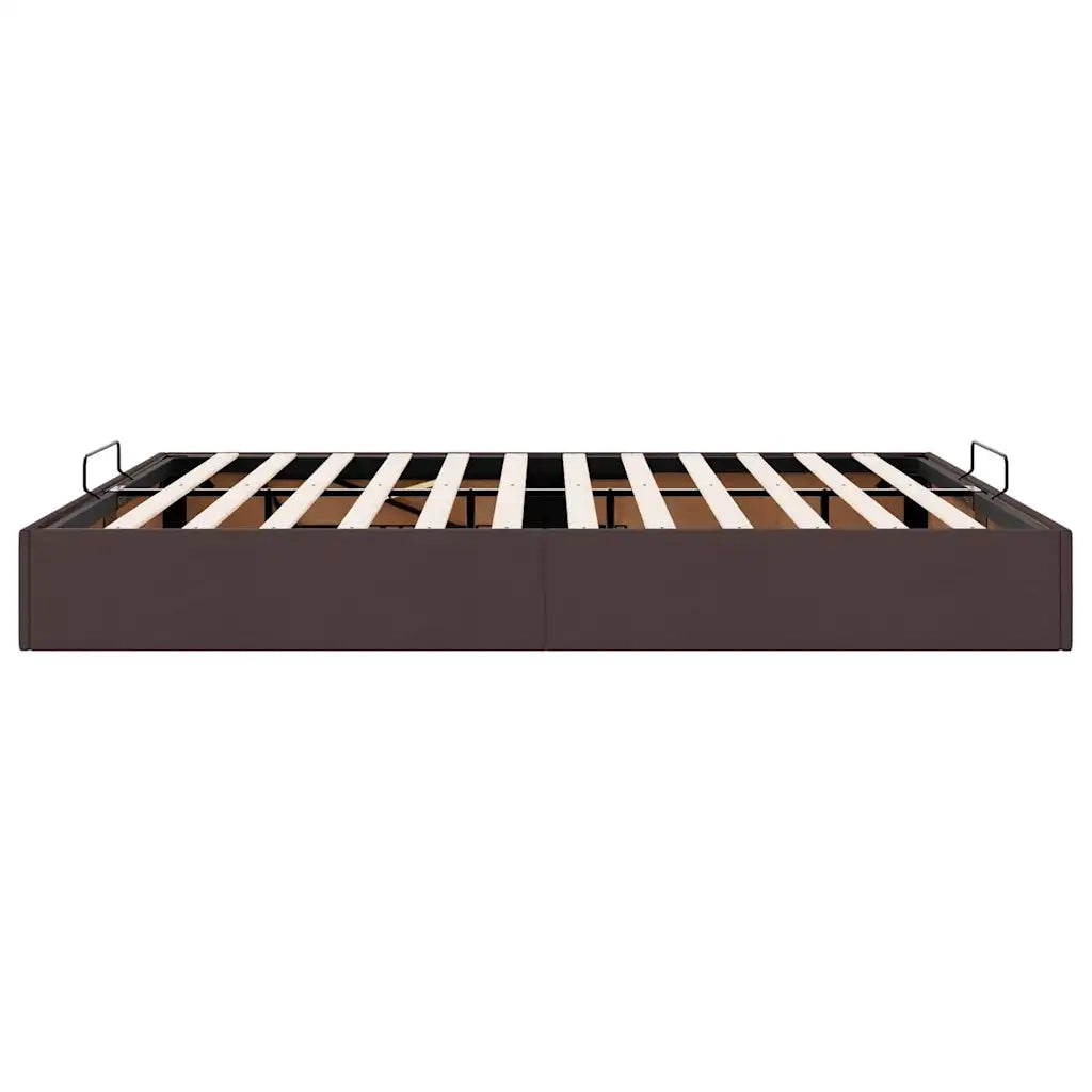 Struttura Letto Pouf senza Materasso 160x200 cm in Tessuto 3310892