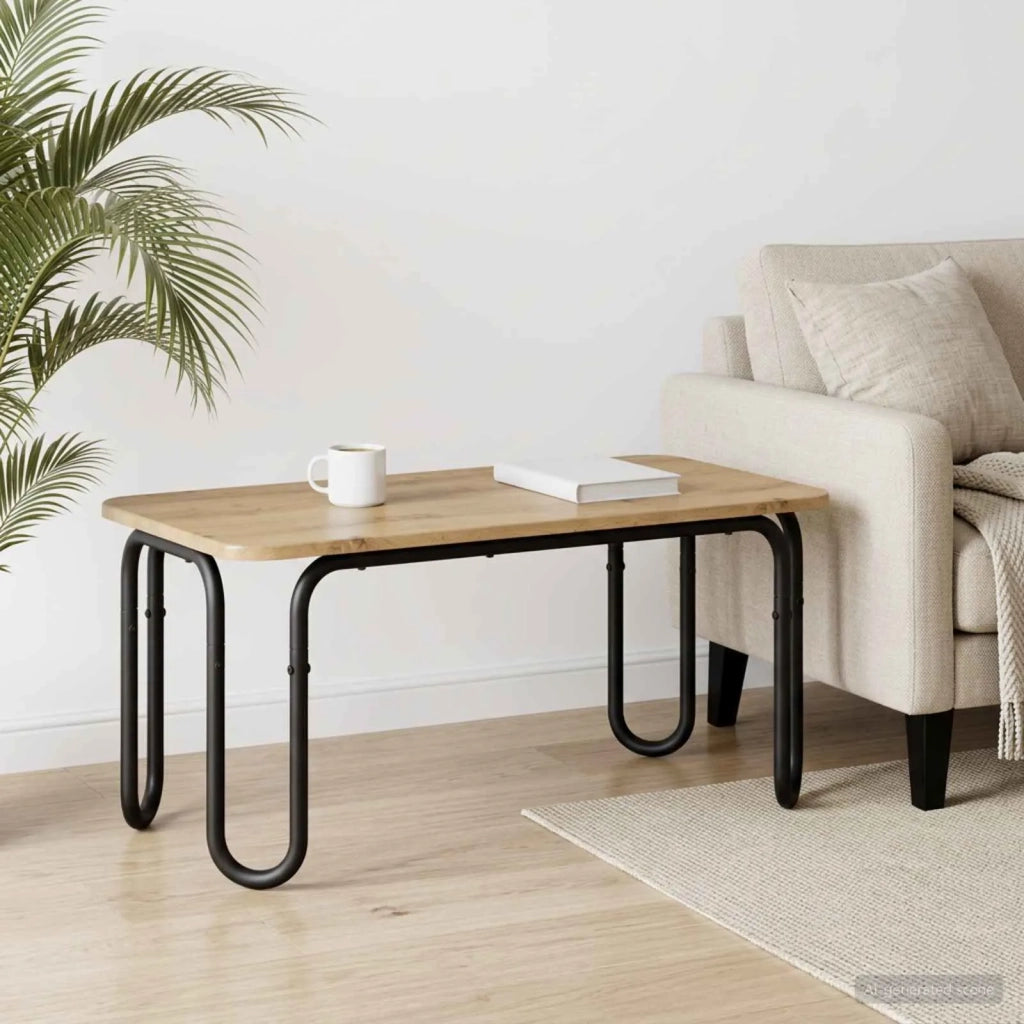 Tavolino da salotto Rovere Artigianale 100 x 50 x 45 cm 8007729