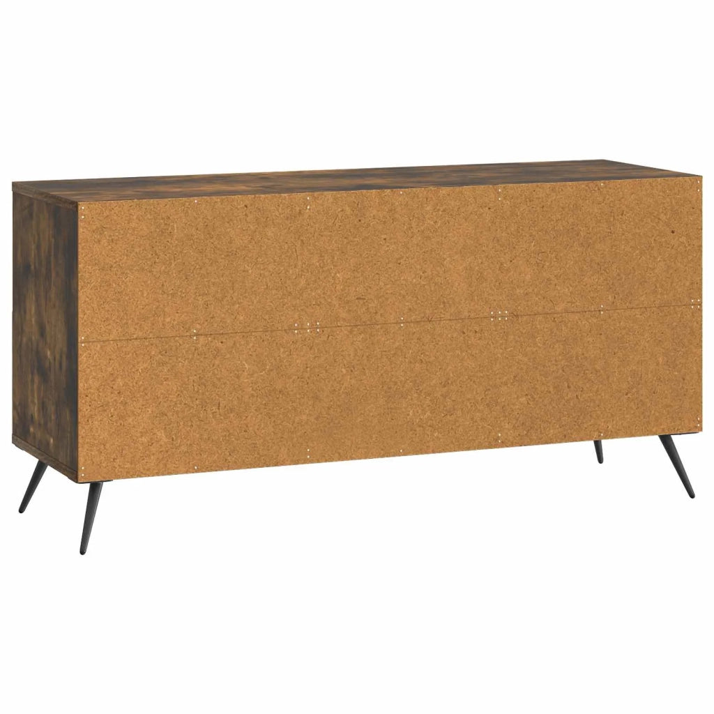 Mobile TV Rovere Fumo 102 x 34,5 x 50 cm Legno ingegnerizzato