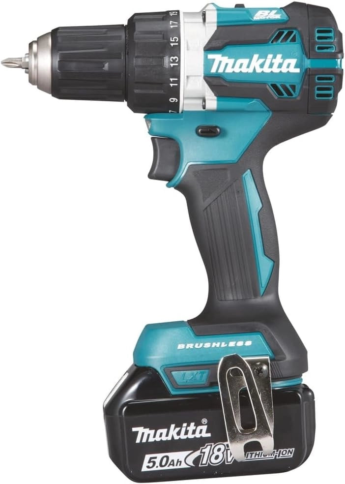 Makita TRAPANO AVV.18V.5Ax2 BL, Nero