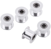 Accessorio per 3D stampante - 10 mm di diametro - 5 pezzi - Lega di alluminio - Piastra piano senza denti - Buitendiameter 18 mm - Meccanismo di trasmissione