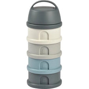 Beaba, Box dosser, 4 compartimenti, grigio minerale / blu