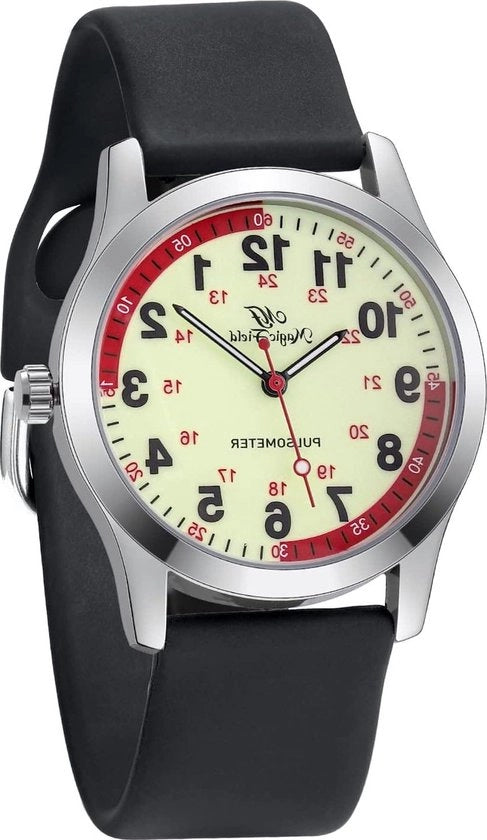 Ore da Medicina - Pulsometro Orologio per Infermieri - Mani Illuminanti - Impermeabile - Orologio Unisex - Per Medici e Professionisti Sanitari