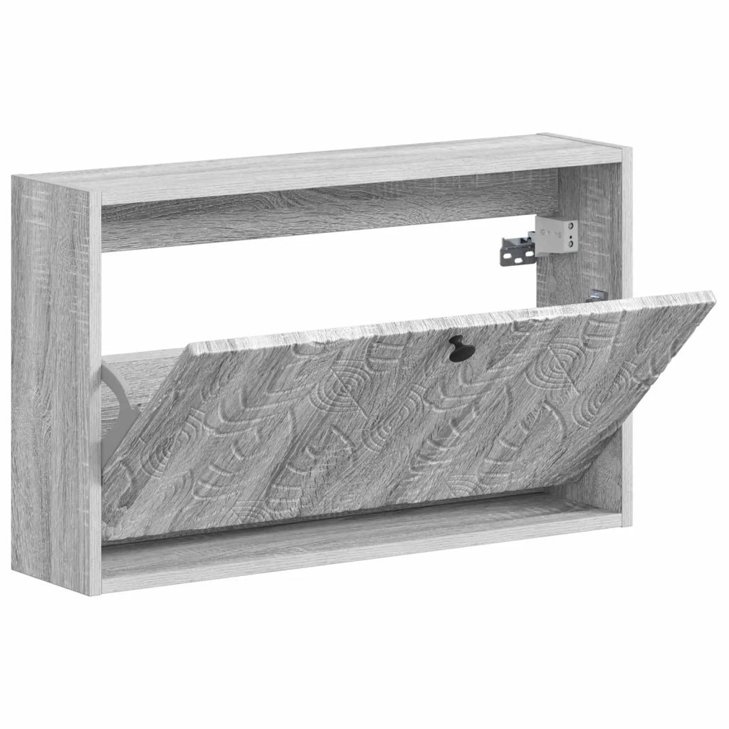 Mobiletto per Scarpe da Muro DELFT 71 x 17 x 43 cm 897071