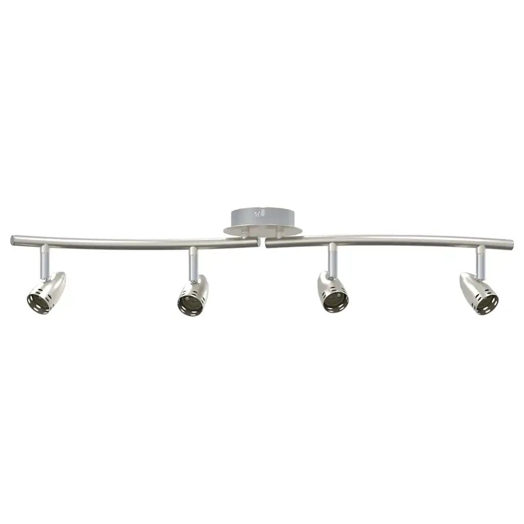 Faretto da soffitto Nichel 61 x 10 x 12,5 cm Metallo 4108220