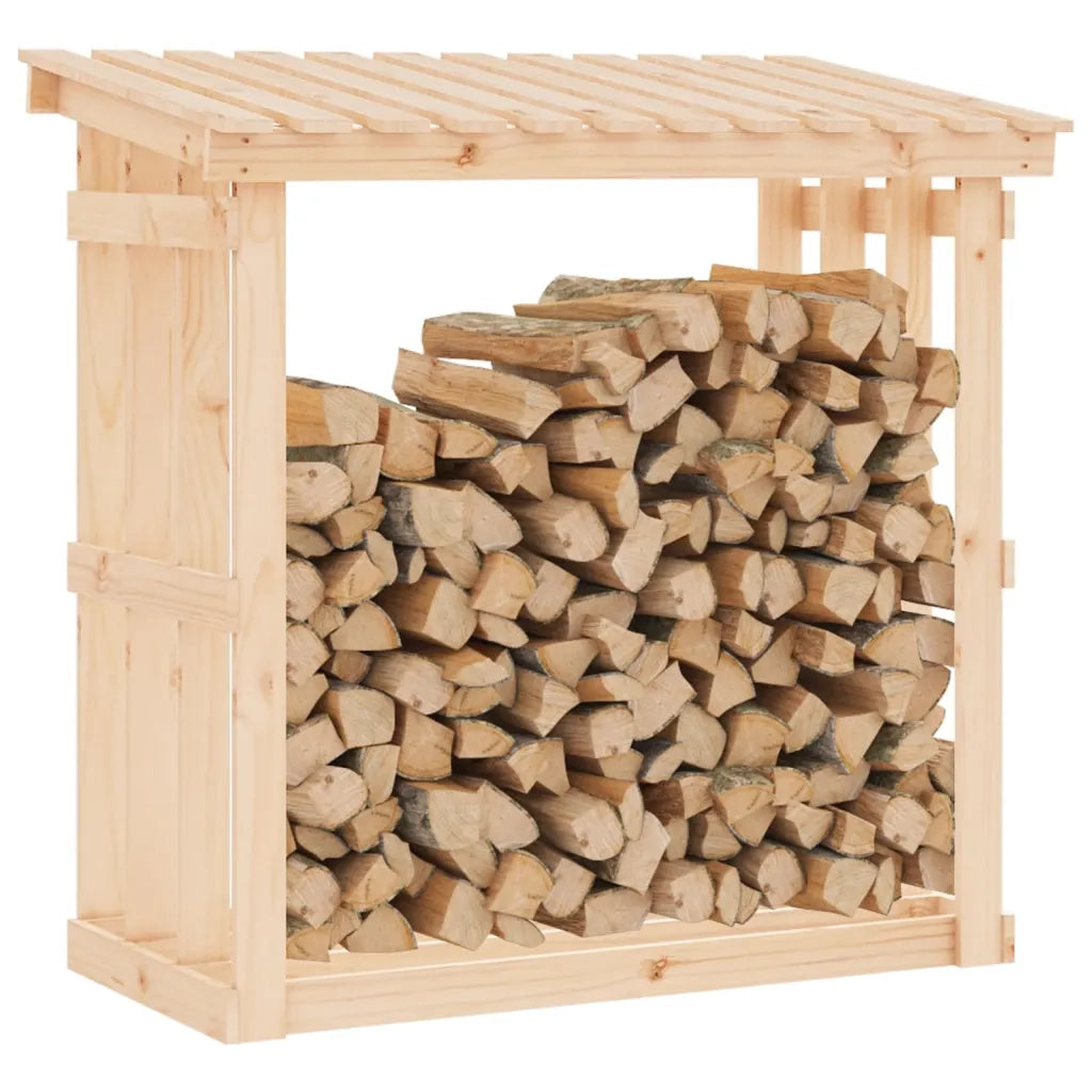 Portalegna 108x64,5x109 cm in Legno Massello di Pino cod mxl 73325