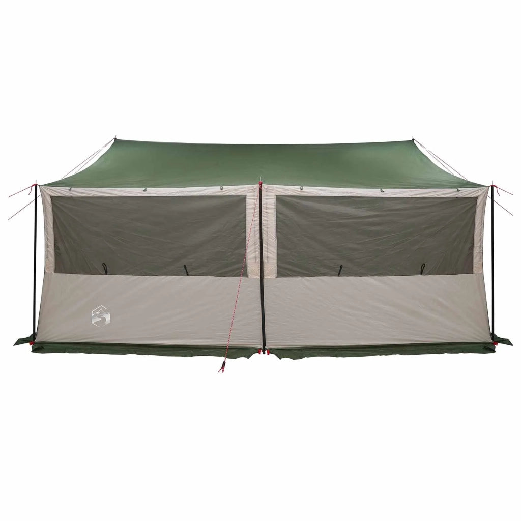 Tenda Familiare Verde 450 x 400 x 265 cm Poliestere e Acciaio 42028599