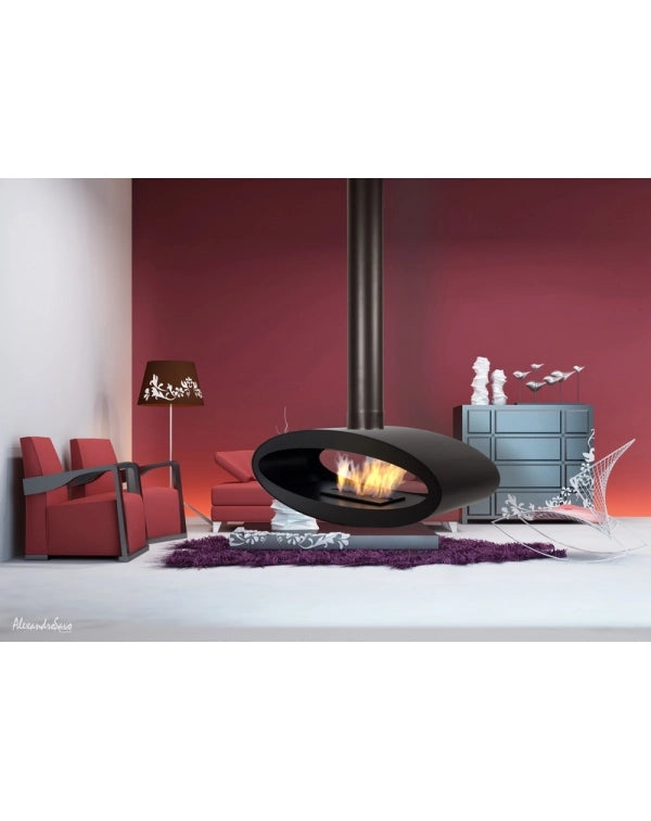 Biocamino Meru Black Tube - Tubo Metallico