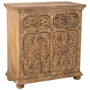 Aparador de madera marrón 90x40x90