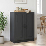 Credenza Nero 66 x 34,5 x 87 cm Legno ingegnerizzato 895736