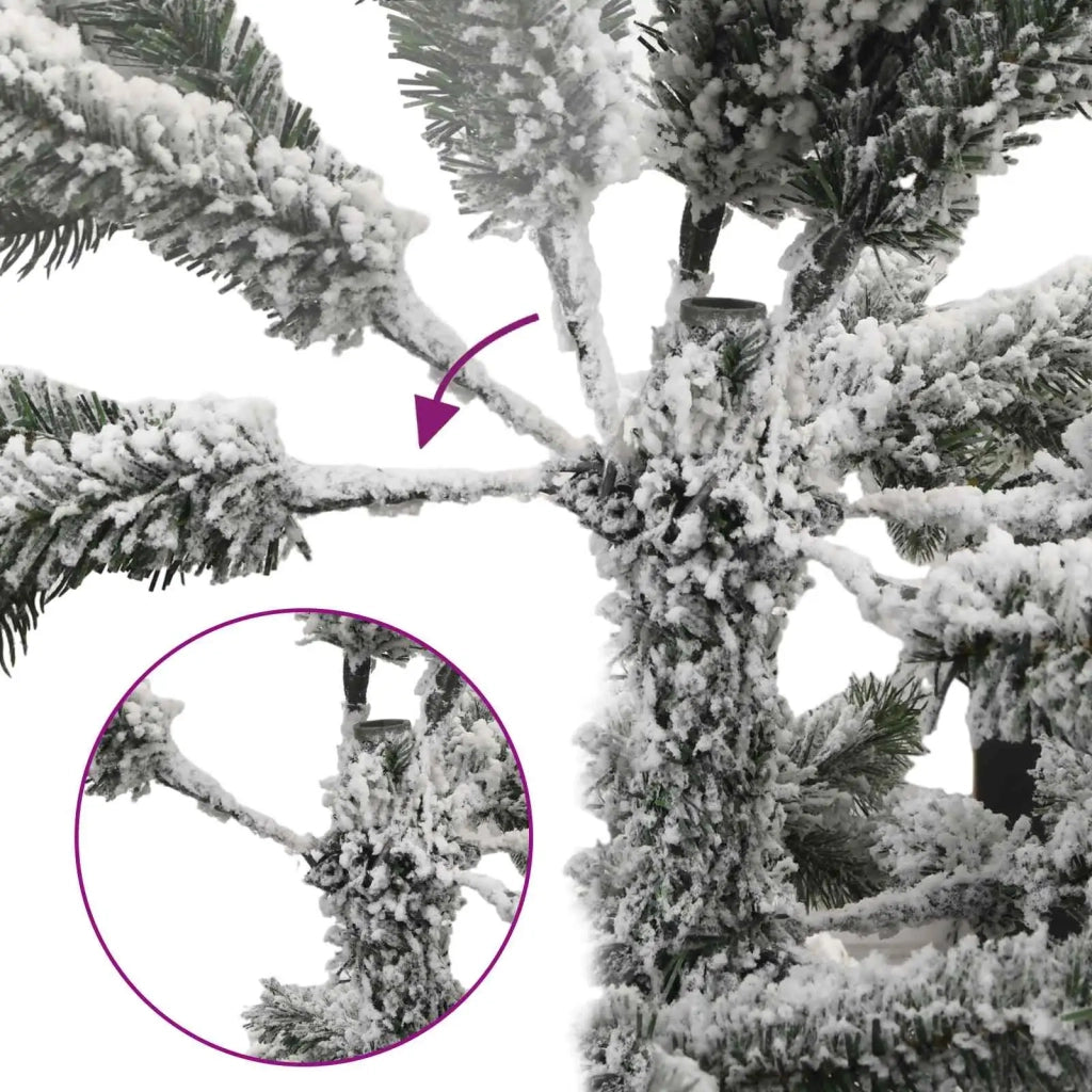 Albero di Natale artificiale con palline 150 cm 150 LED 3465850
