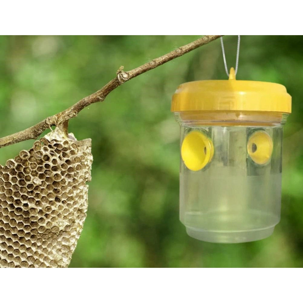 Trade Shop - Set 6 Pz Trappola Per Vespe Calabroni Insetti Da Appendere Balcone Giardino 020176 -