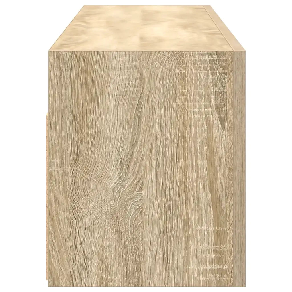 vidaXL Mobile da Bagno Rovere Sonoma 100x25x30 cm in Truciolato
