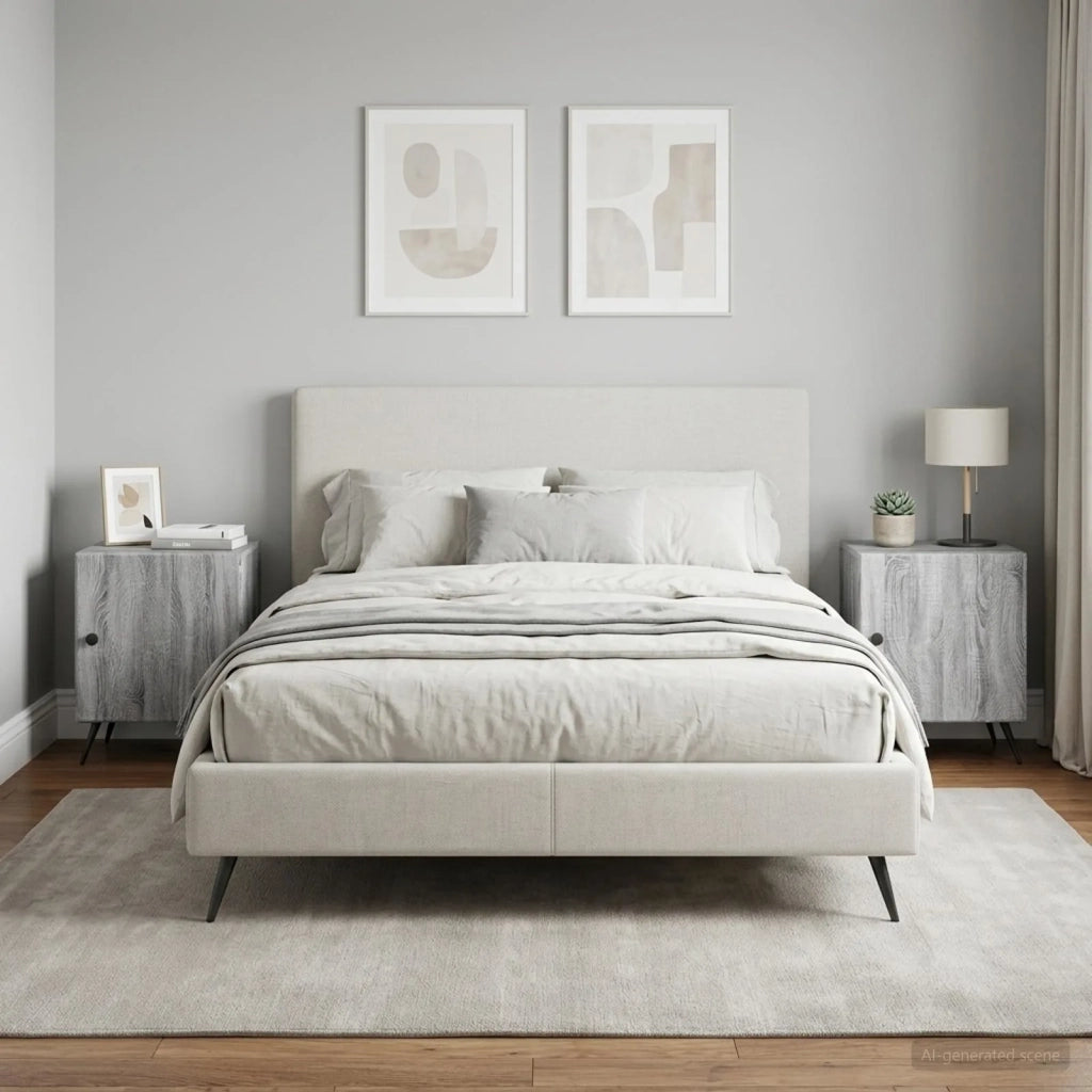 Armadio da Notte 2 pcs Grigio Sonoma 43 x 34,5 x 50 cm 895498