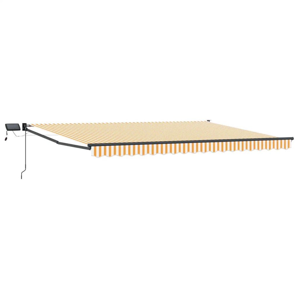 Tenda retrattile manuale con LED 4 x 2 m