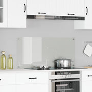 Schienale da cucina Trasparente 110x50x0,6 cm in Vetro Temperato