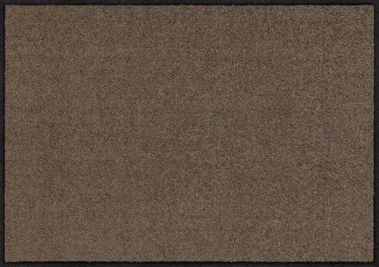 Tappetino per porte in taupe 060 x 085 cm - Tappetino per pulizia di porte per interni ed esterni