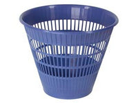 cestino gettacarte in plastica - ø cm.28x25,5h.  cod:ferx.fer93071