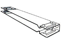 traversino per scaffale a gancio - mm.300 cod:ferx.fer95921