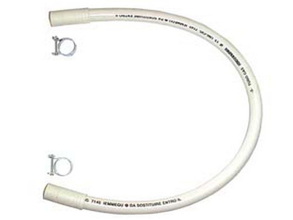 tubo gas metano con fascette - cm.100 cod:ferx.fer30588