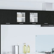 Armadio pensile Rovere Nero 40 x 31 x 40 cm Legno multistrato 884196