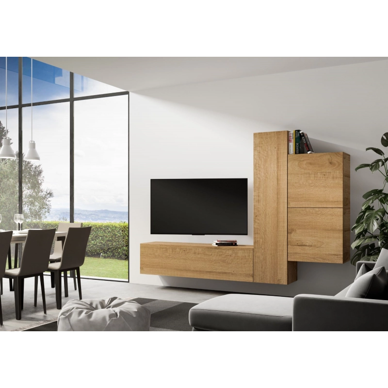 Composizione Parete Soggiorno A112 L.254 H.173,6 P.39,2