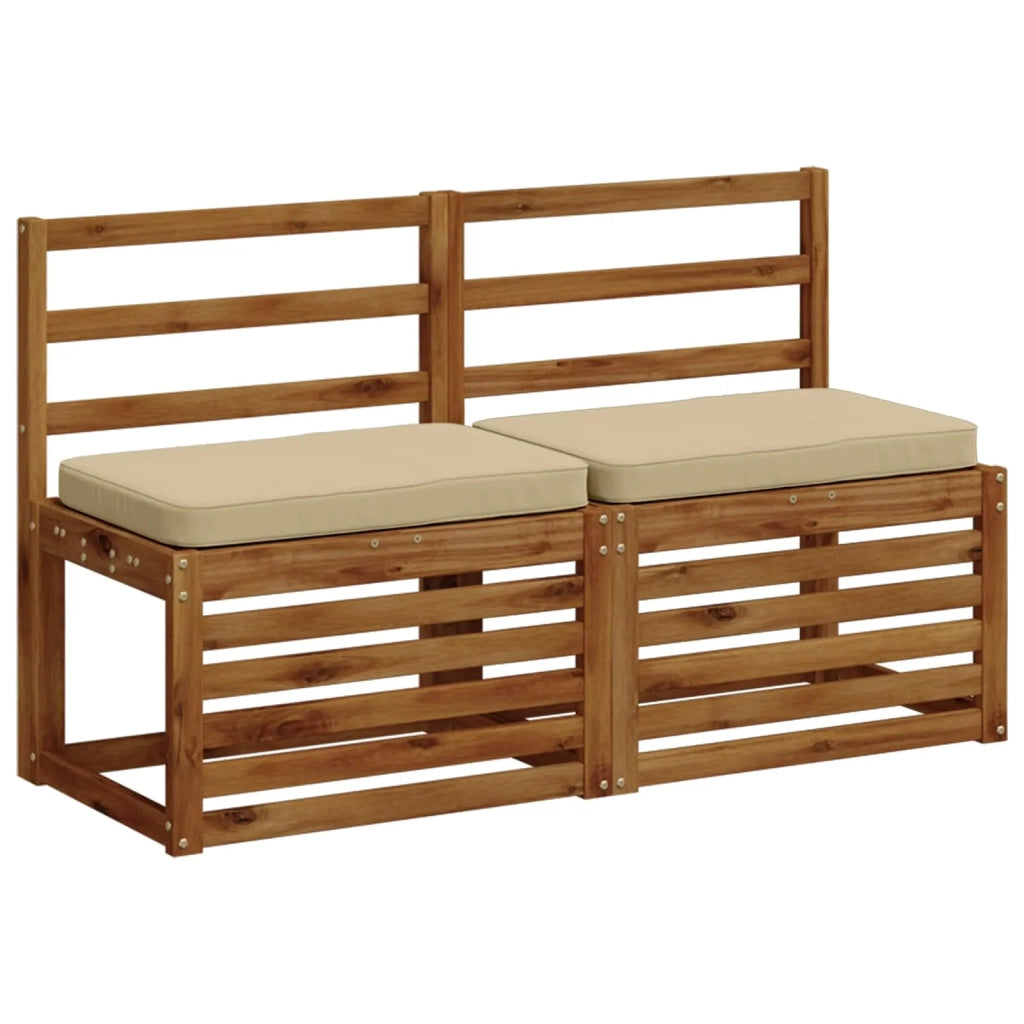 Cuscino per Panchina a 1 Pezzo VUGHT 100% Poliestere Beige 951020
