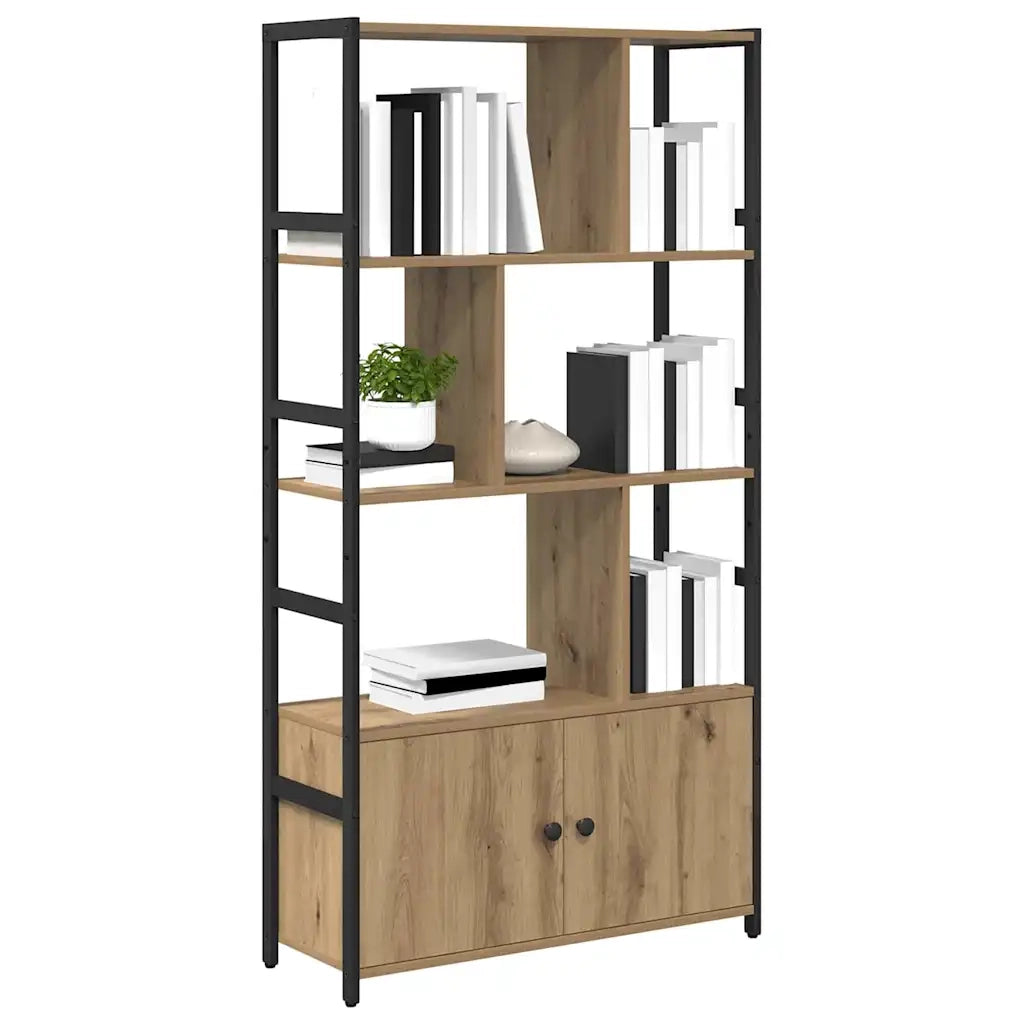 vidaXL Libreria rovere artigianale 80 x 30 x 155.5 cm