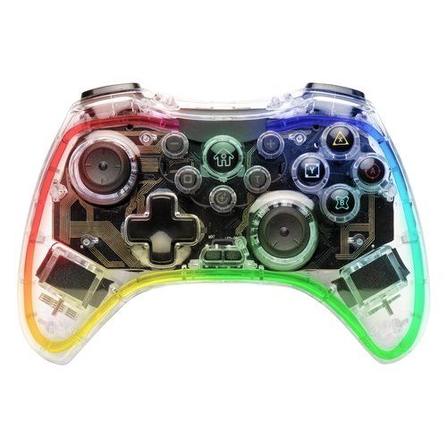 Gamepad skull factory sf acc0108 switch 2 rgb clear