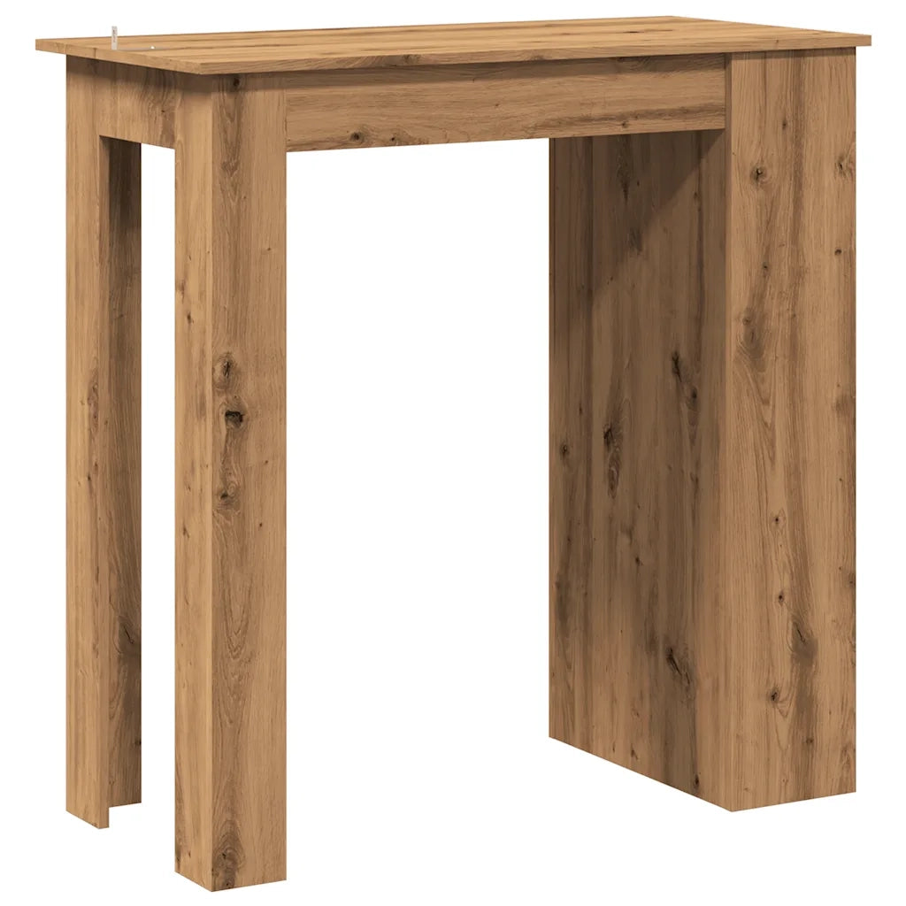 vidaXL Tavolo da Bar con Ripiani Rovere 102x50x103,5 cm in Truciolato