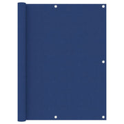 Schermo per balcone schermo per la privacy 120 x 400 cm tessuto Oxford blu 02_0010091