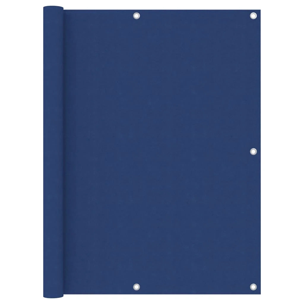 Schermo per balcone schermo per la privacy 120 x 400 cm tessuto Oxford blu 02_0010091