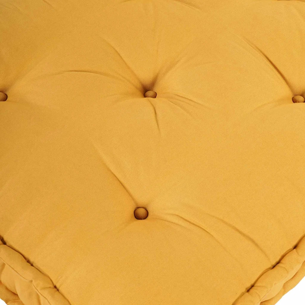 Cuscino per sedie | Cuscino per Divano Pallet Giallo 120 x 80 x 12 cm Tessuto
