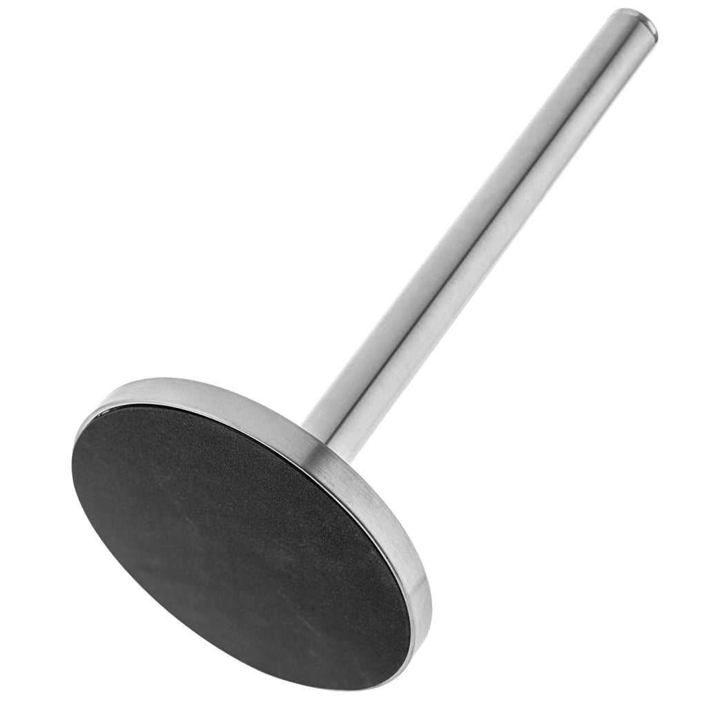 Portarotolo di carta assorbente KADAX, in acciaio, argento, per asciugamani da cucina, stabile, 33 cm