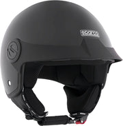Casco Demi-Jet con Peak per moto Sparco con calotta in ABS Taglia L