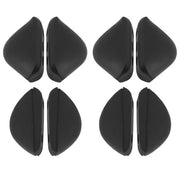 4 Paia di Neuskussentjes in Silicone - Autocolleganti - Compatibili con Oakley - Stile Alto/Basso - Nero