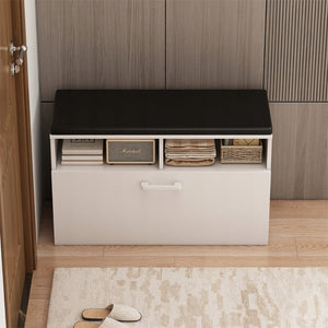 Scarpiera Bianca 85x35x46 cm Ideale per Ingresso