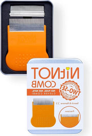 Trattamento per pidocchi per ogni tipo di capello - Pennello a due teste per trattamento nit - Comb metallico per pidocchi - Approvato da professionisti.